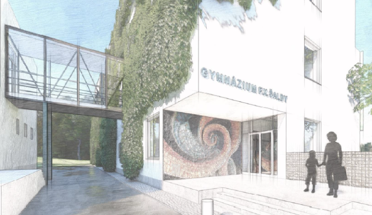 Nový pavilon gymnázia: Hejtman dává falešné sliby
